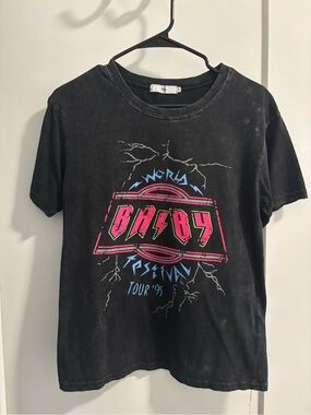 Black Graphic Festival Tee